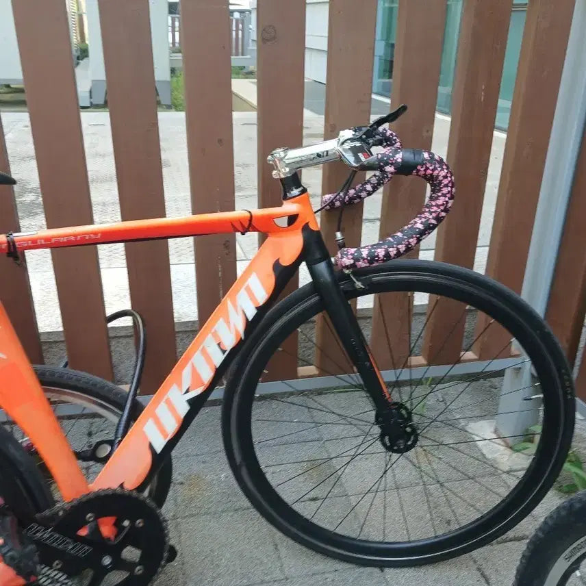 [BUNJANG] Unknown Shark Orange Drop Bar Bicycle / 언노운 샤크 주황