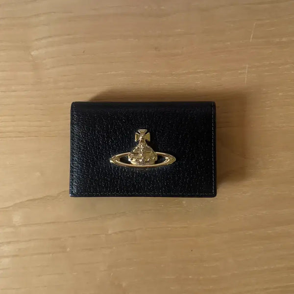 [BUNJANG] Vivienne Westwood Black Card Holder / 비비안웨스트우드 카드지갑 블랙 명함 지갑