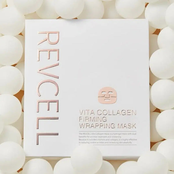 [BUNJANG] LEVECELL Vita Collagen Firming Wrapping Mask / 리브이셀 비타 콜라겐 퍼밍 랩핑 마스크