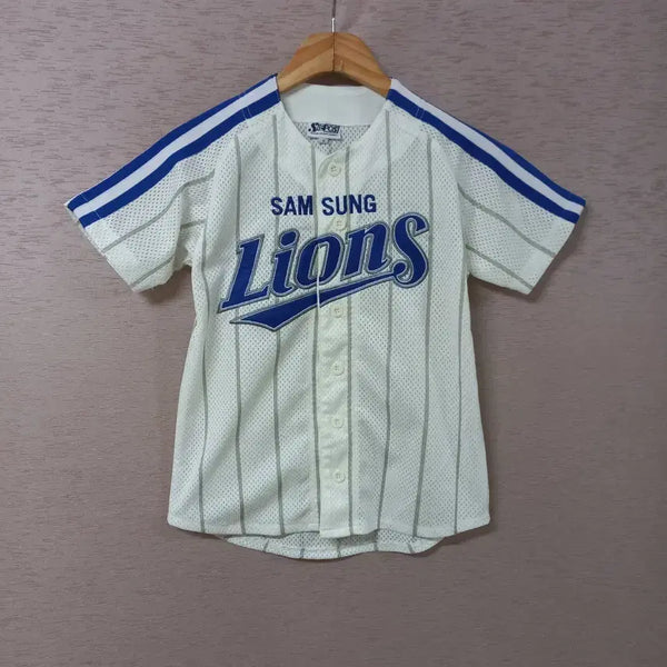 [BUNJANG] Samsung Lions Kids Baseball Uniform (Size 5) / B8-6/NEPOS 삼성라이온즈 유니폼 아동복