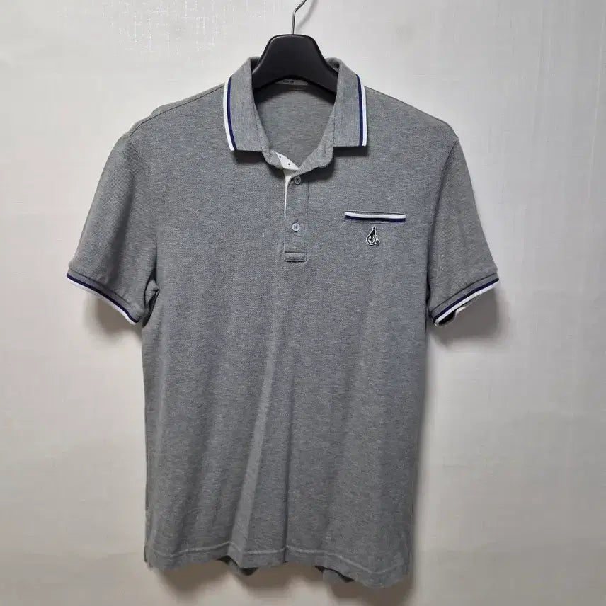 [BUNJANG] Beanpole Men's Polo Shirt Grey / 빈폴 남성 카라티 그레이  100~105