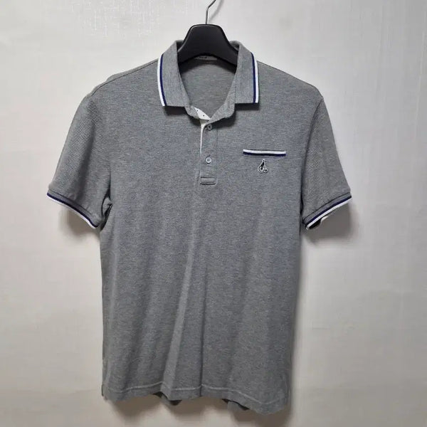 [BUNJANG] Beanpole Men's Polo Shirt Grey / 빈폴 남성 카라티 그레이  100~105