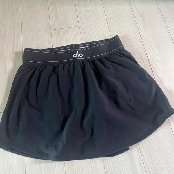 [BUNJANG] ALO Tennis Skirt Black XS / (도산공원 매장구매) ALO 알로 블랙 테니스 스커트 XS