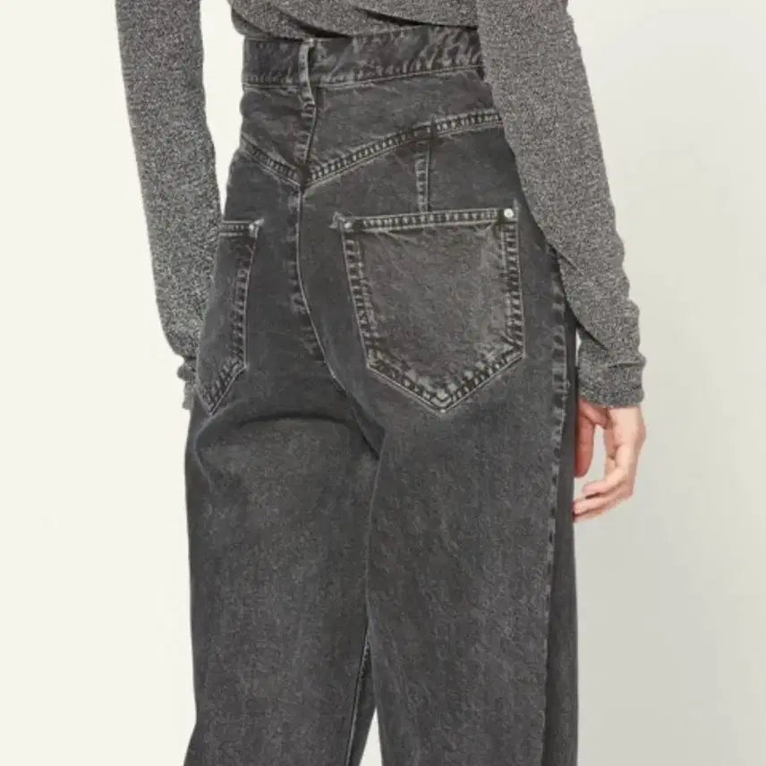 [BUNJANG] Isabel Marant Black Denim Jeans / Isabel marant 이자벨마랑 블랙데님