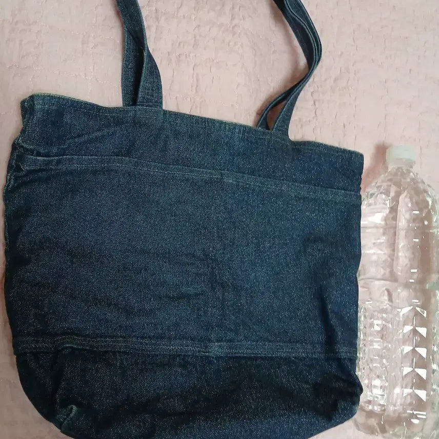 [BUNJANG] Denim Eco Bag / 청 데님 에코백