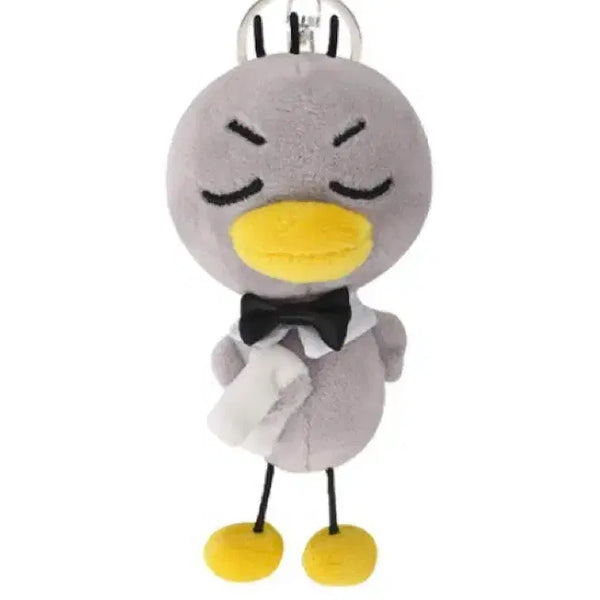[BUNJANG] Annyeong Zadu Housekeeper Kkoko Keychain Doll / 집사 꼬꼬 키링 인형 안녕자두야