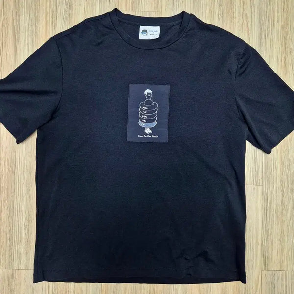 [BUNJANG] Mind Bridge x SUBSUB Collaboration Graphic T-Shirt Black / 마인드브릿지 섭섭 콜라보 반팔티