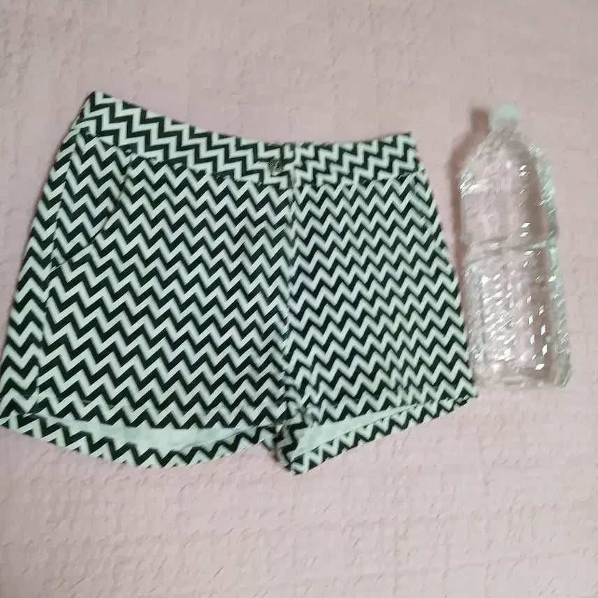 [BUNJANG] Zigzag Pattern Shorts / 지그재그 패턴 숏팬츠