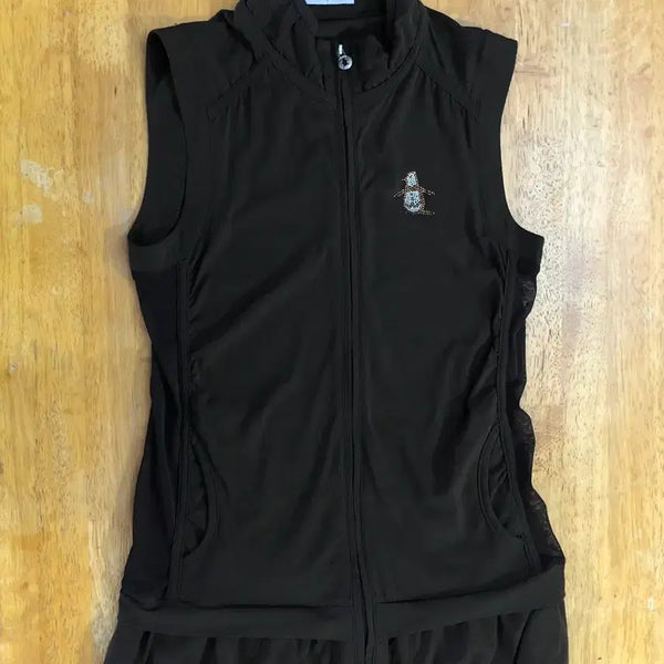 [BUNJANG] Munsingwear Women's Zip-Up Vest / 먼싱웨어 여성 집업 베스트