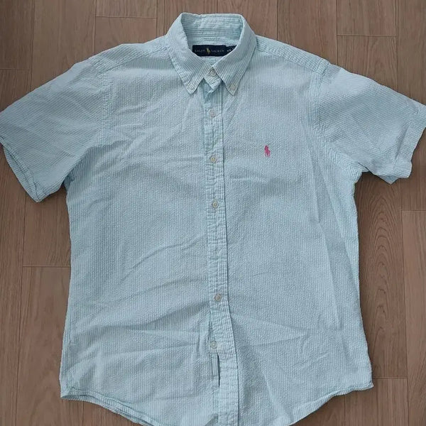 [BUNJANG] Polo Ralph Lauren Men's Pigment Cotton Shirt (Size 100) / 15.남성 100 폴로 랄프로렌 셔츠 남방 피그먼트원단 시원 면100%