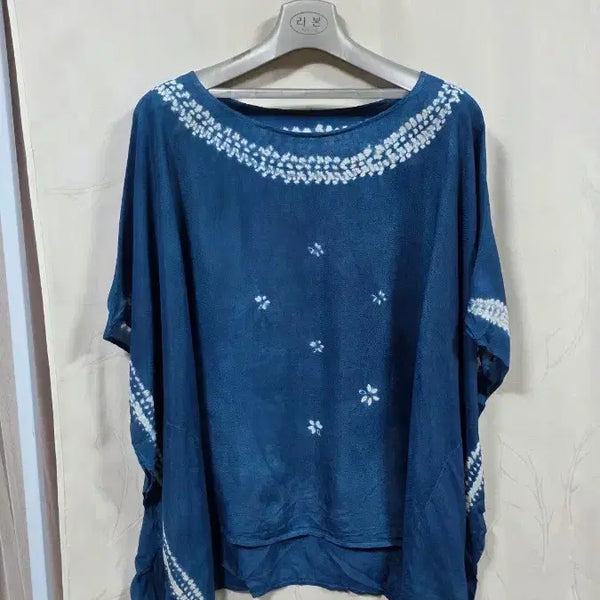 [BUNJANG] Rayon Printed Blouse / 시원한인견블라우스(free)