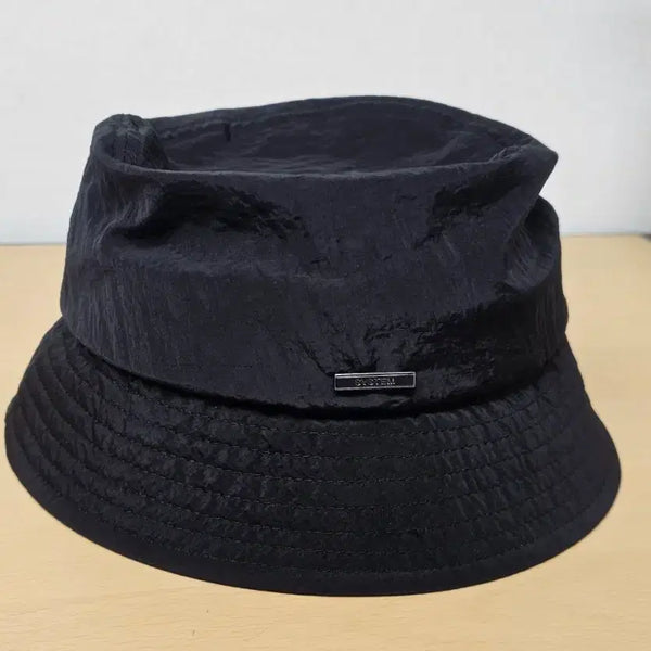 [BUNJANG] System Black Nylon Bucket Hat / 시스템 블랙 나일론 버킷햇