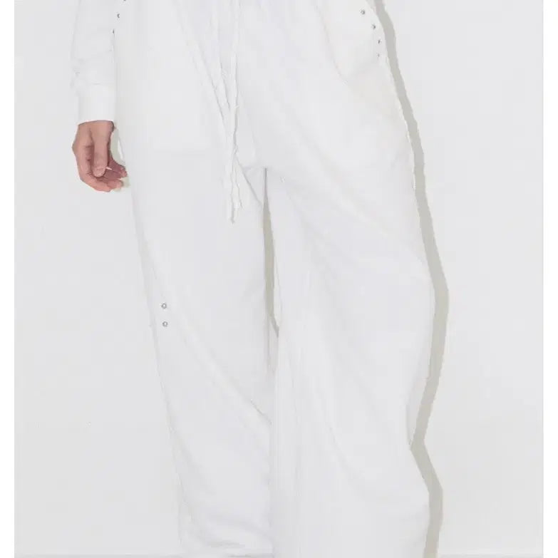 [BUNJANG] ILLIGO SEOUL Freid Sweatpants White / ILLIGO SEOUL의 프레이드 스웻 팬츠 화이트