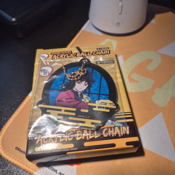 [BUNJANG] Kimetsu no Yaiba Tomioka Giyu Acrylic Ball Chain Keychain (Figurepresso Kuji N Prize) - Sealed / [미개봉] 귀멸의 칼날 아크릴 볼체인 키링 판매 - 토미오카 기유 (피규어프레소 쿠지 N상)