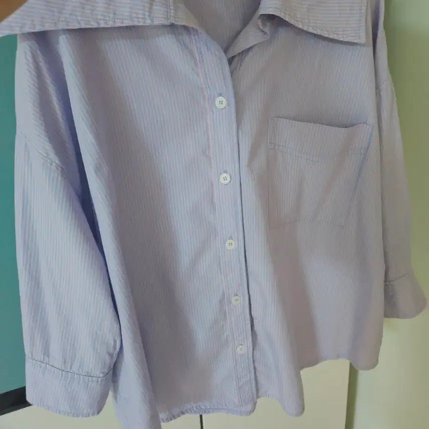 [BUNJANG] 8seconds Striped Shirt / 에잇세컨즈 M