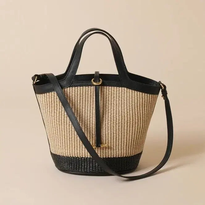 [BUNJANG] Couronne Rattan Tote Bag / 쿠론 라탄 토드백