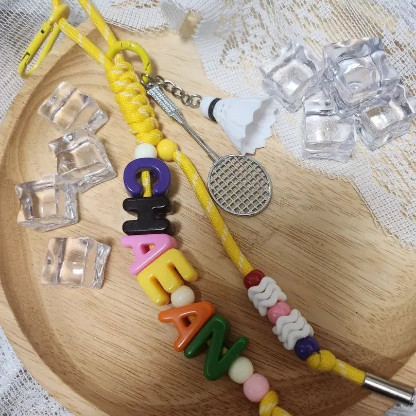 [BUNJANG] Custom Handmade Initial Keychain / 이니셜키링