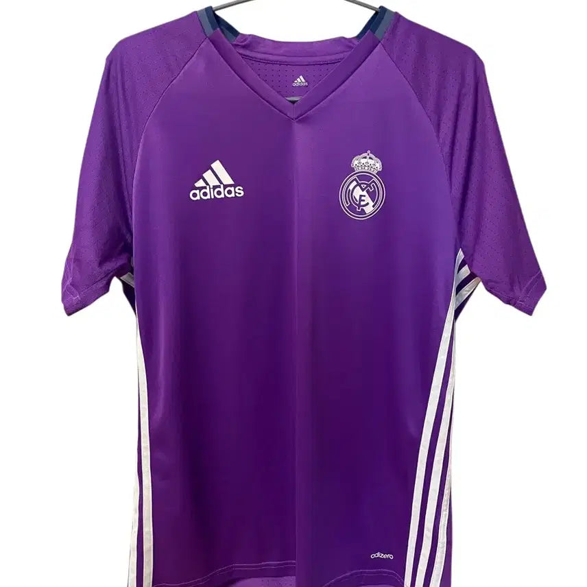 [BUNJANG] Real Madrid 2016-17 Training Short Sleeve Shirt / [M/95-100] 정품레알마드리드 16-17 트레이닝 반팔 셔츠 (택X 상태좋음)