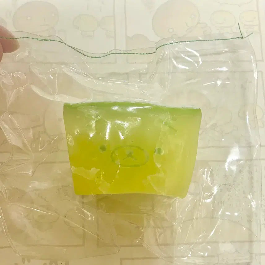 [BUNJANG] Rilakkuma Meloncuma Squishy Toy / 새상품 메론 리락쿠마 말랑이, 슬랑이 메론쿠마