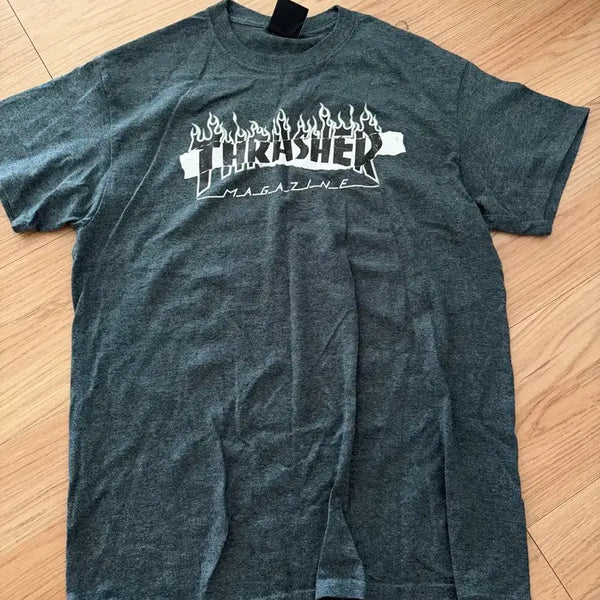 [BUNJANG] Thrasher Short Sleeve T-Shirt / 트래셔 반팔