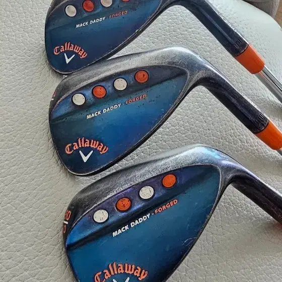 [BUNJANG] Callaway Mack Daddy Forged Wedge Set (50°, 54°, 58°) / 캘러웨이웨지3종세트 캘러웨이 맥대디 포지드 50도웨지 54도웨지 58도웨지 남성웨지