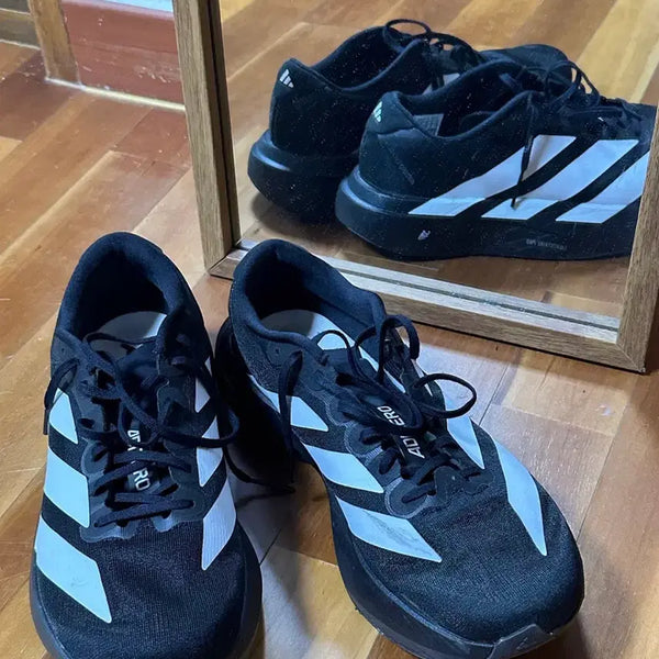 [BUNJANG] Adidas Adizero EVO SL Core Black Cloud White Running Shoes / 아디다스 아디제로 EVO SL 코어 블랙 클라우드 화이트
