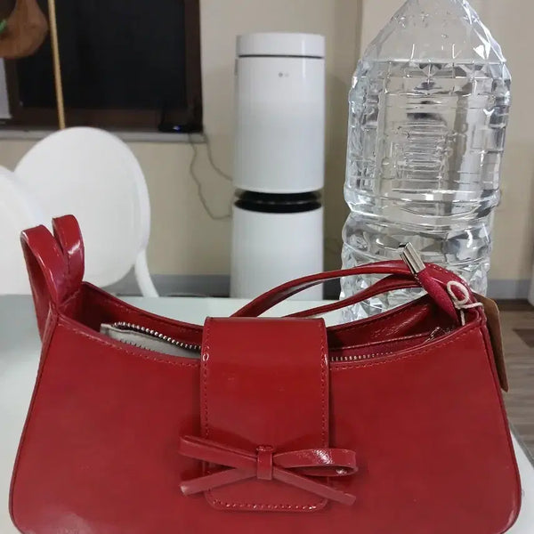 [BUNJANG] Red Shoulder Bag / 레드 숄더백