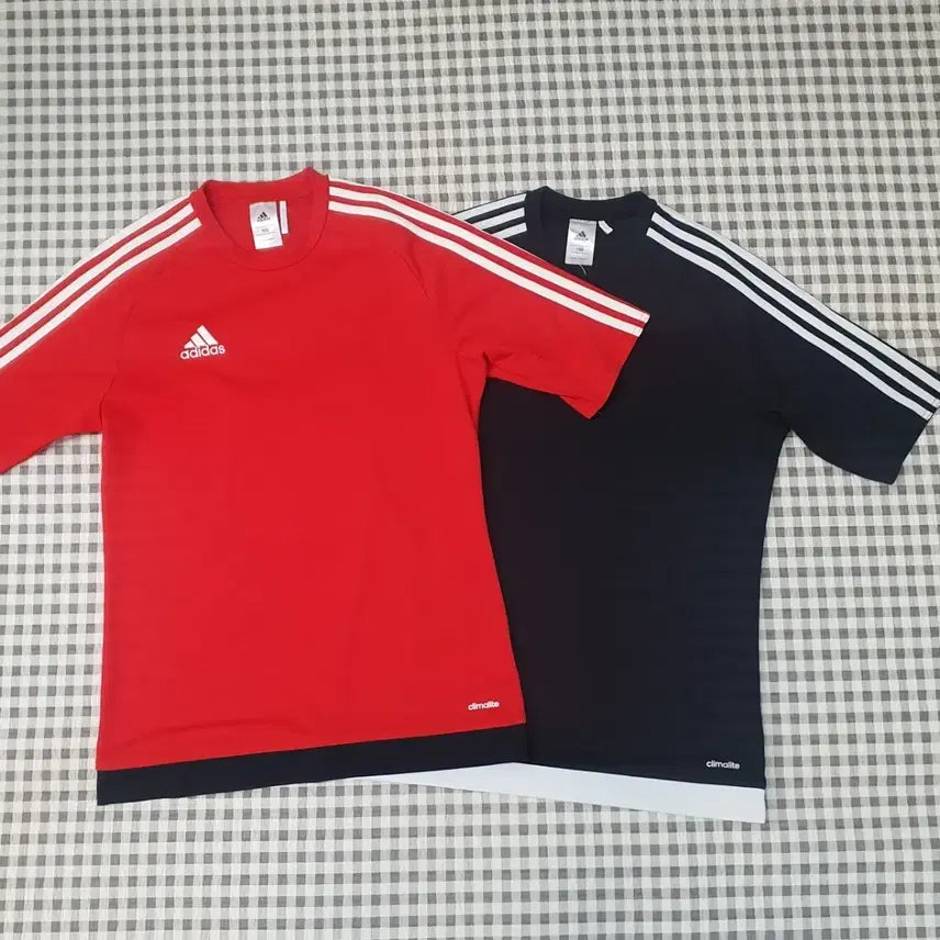[BUNJANG] Adidas Men's Functional Short Sleeve T-Shirt Size 95 / 아디다스 기능성 반팔티 남자95 (2발같이)