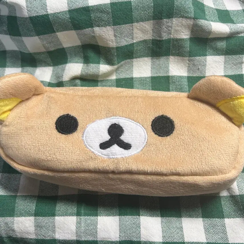[BUNJANG] New Rilakkuma Pouch Pencil Case / 새상품 리락쿠마 필통, 리락쿠마 파우치, 곰돌이 필통 고 전 레트로 인형