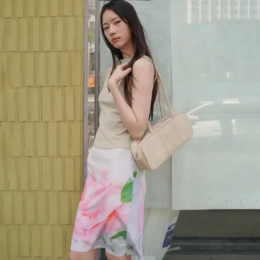 [BUNJANG] NUANU Bosco Bag Beige Boston Shoulder Bag / 미사용 누아누 Bosco Bag 베이지 보스턴 숄더백 정가 19만8천원