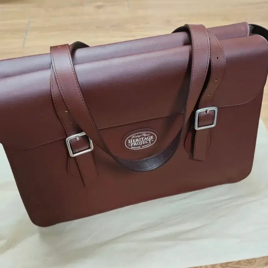 [BUNJANG] Heritage Satch Schoolbag Papa Brick Unisex Vintage Bag / [새상품] 헤리티지사첼 스쿨백 파파 브릭 남녀공용 빈티지 가방