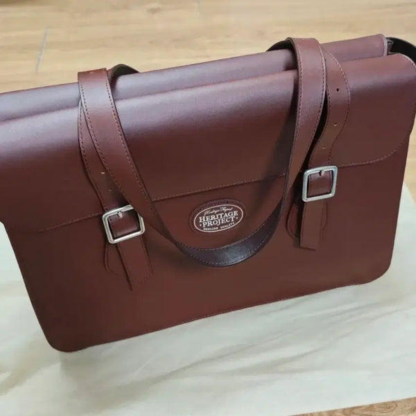 [BUNJANG] Heritage Satch Schoolbag Papa Brick Unisex Vintage Bag / [새상품] 헤리티지사첼 스쿨백 파파 브릭 남녀공용 빈티지 가방