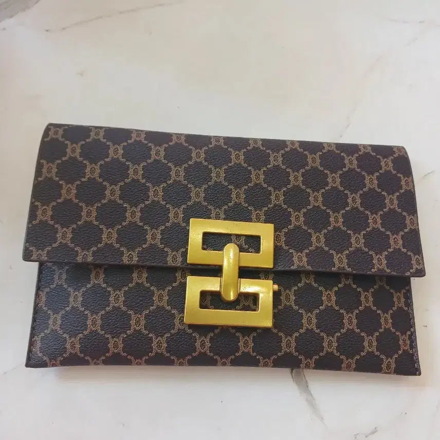 [BUNJANG] Monogram Mini Clutch Bag / 미니 클러치백