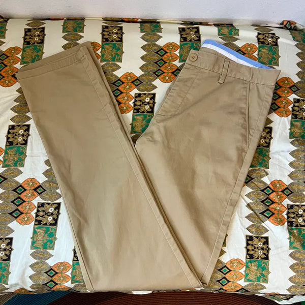[BUNJANG] Emporio Armani Jeans Men's Beige Cotton Straight Fit Pants 30 / 아르마니진 남성 베이지 코튼팬츠 면바지 30