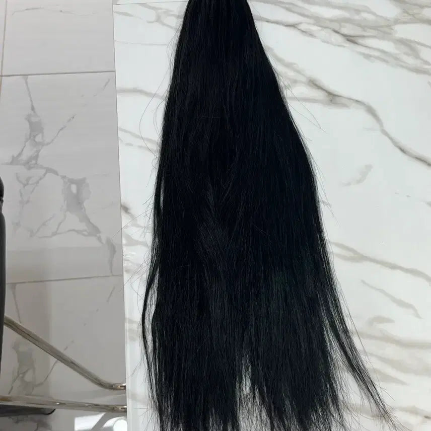 [BUNJANG] 20-Inch Soft No-Tip Hair Extensions (Approx. 100 Pairs) / 붙임머리 20인치 소프트 노팁 100쌍 정도
