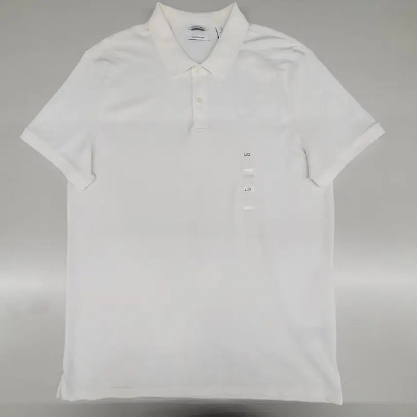 [BUNJANG] Calvin Klein White Short-Sleeve Polo T-Shirt (LG Size) / 새상품 캘빈클라인 반팔