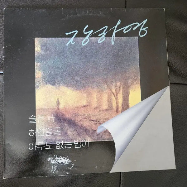 [BUNJANG] Jang Ha-young 1st Album Signed LP 'Sad Poem / White Face' / [친필 싸인반 LP] 장하영 1집 - 슬픈시 / 하얀얼굴 (가사지 포함)