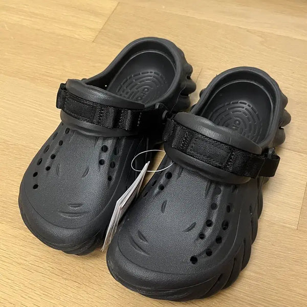 [BUNJANG] Crocs Echo Clog Black 230mm Sandals / 크록스 에코 클로그 230
