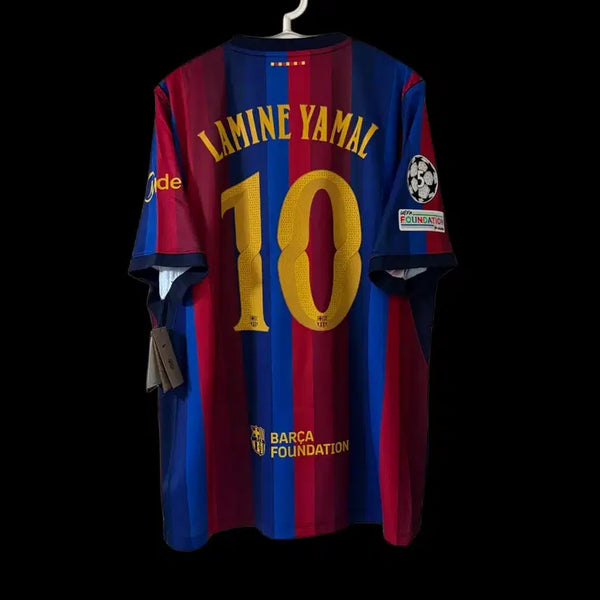 [BUNJANG] FC Barcelona 2026/27 Home Player Version Football Jersey XL / [해외XL] 26/27 바르셀로나 홈 라민야말 유니폼
