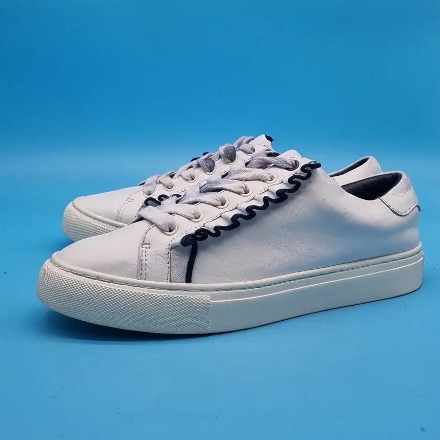 [BUNJANG] Tory Burch Ruffled Women's Sneakers (240) / aa 토리버치 러플 여성 스니커즈 240