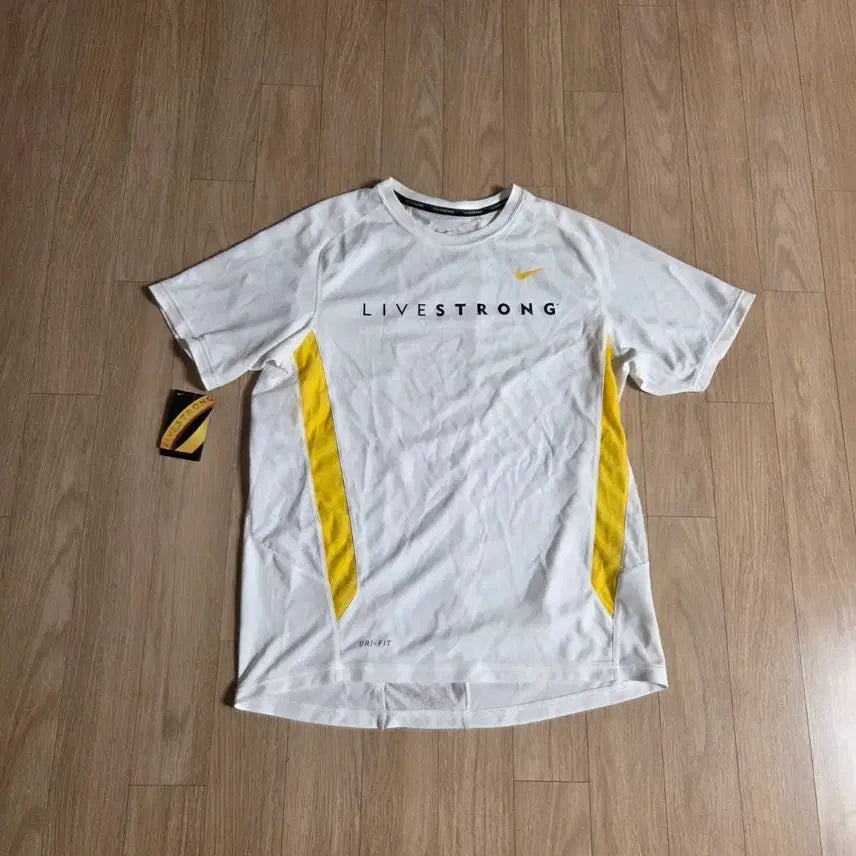 [BUNJANG] Nike Techknit Dri-FIT Short Sleeve T-Shirt / [M] 나이키 리브스트롱 드라이핏 기능성 반팔티