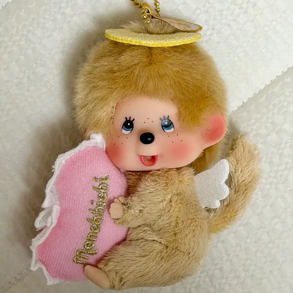 [BUNJANG] Monchhichi 50th Anniversary Angel Chichi Keychain Set / 오늘만 할인) 몬치치 엔젤치치 50주년 키링 판매