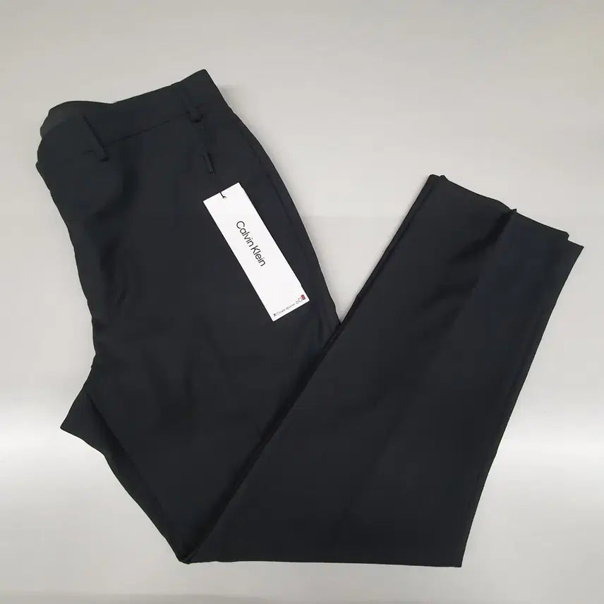 [BUNJANG] Calvin Klein Men's Black Slim Fit Slacks / 캘빈클라인  블랙 슬랙스