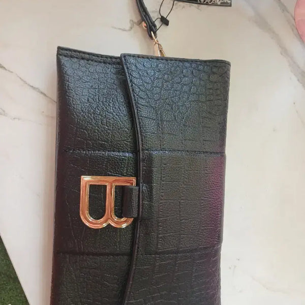 [BUNJANG] Leather Clutch and Crossbody Bag / 클러치앤 크로스백
