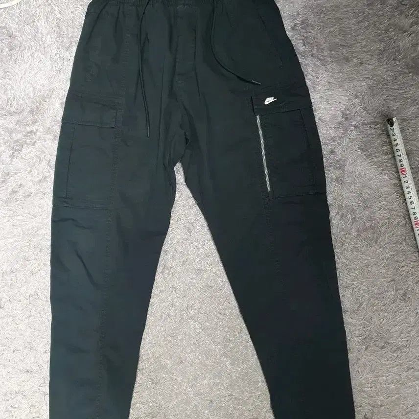 [BUNJANG] Nike Cargo Street Woven Pants Black / 나이키 카고 바지 스트리트 우븐 팬츠 블랙 m