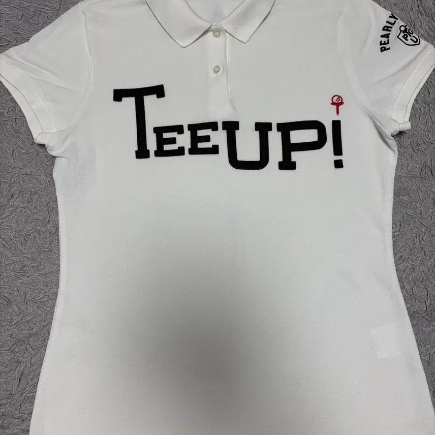 [BUNJANG] Pearly Gates Women's Short Sleeve T-Shirt Size 1 / 파리게이츠 여성 반팔티 1