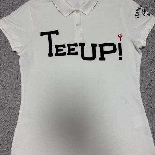 [BUNJANG] Pearly Gates Women's Short Sleeve T-Shirt Size 1 / 파리게이츠 여성 반팔티 1