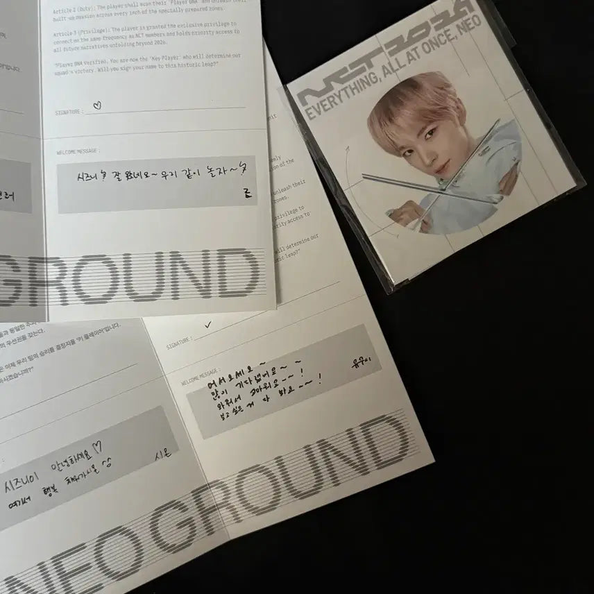 [BUNJANG] NCT 10th Anniversary Pop-up Wish Yushi Riku Bundle Set / 엔시티 10주년팝업 위시 유우시 리쿠 일괄