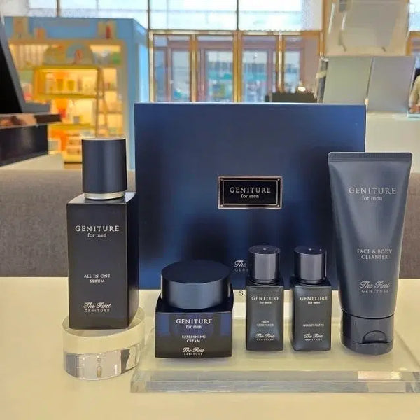 [BUNJANG] Genicnature For Men The First Line Cosmetics Set / 제뉴니처 포맨 더퍼스트 라인 화장품 세트