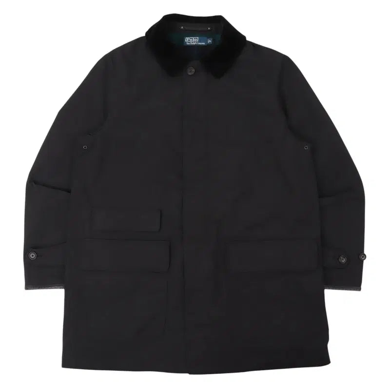 [BUNJANG] Polo Ralph Lauren Corduroy Collar Hunting Coat / 폴로 랄프로렌 코듀로이 카라 헌팅 코트